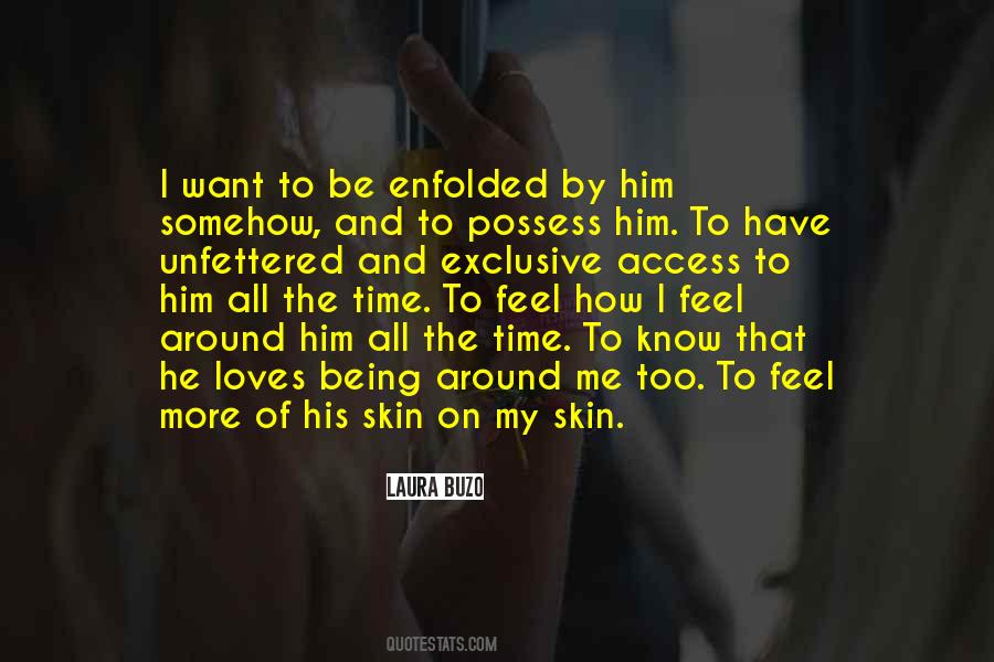 Skin On Skin Quotes #155991