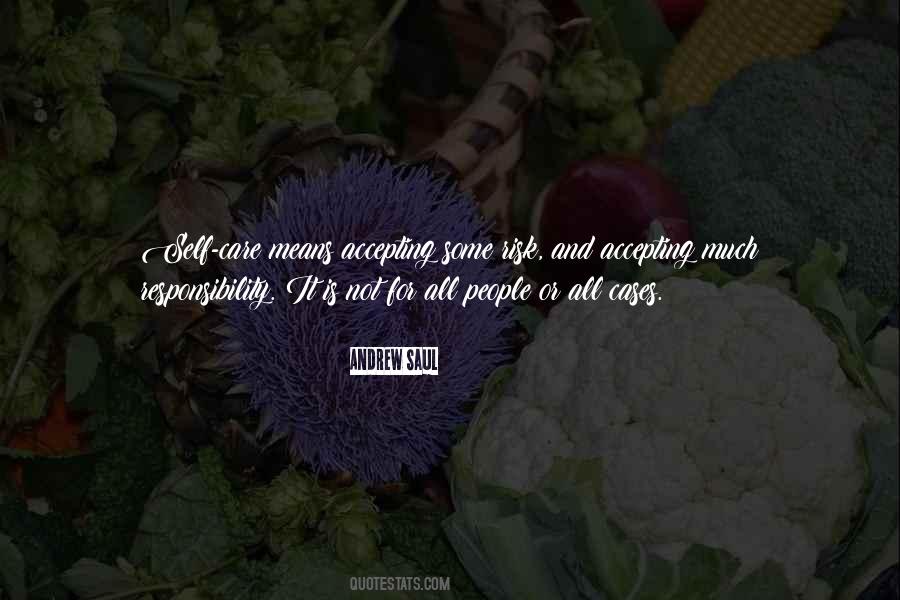 Responsibility For Self Quotes #1475646
