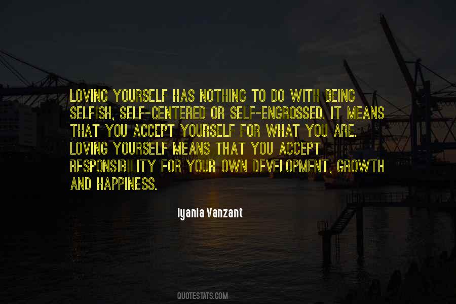Responsibility For Self Quotes #764615