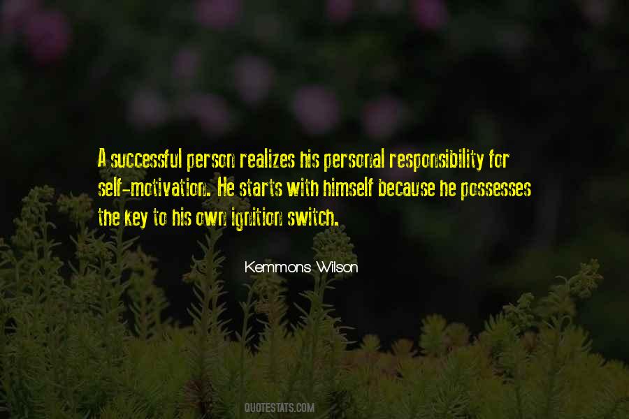 Responsibility For Self Quotes #90399