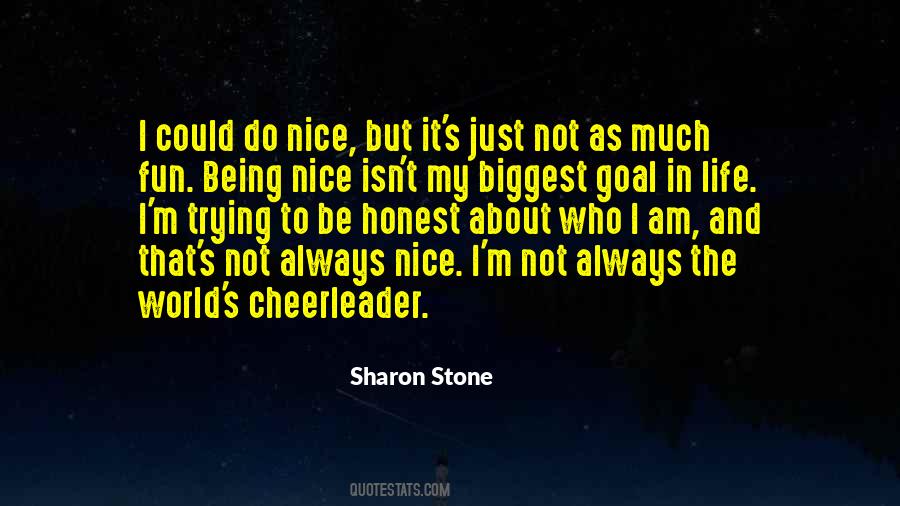 Just Trying To Be Nice Quotes #622339