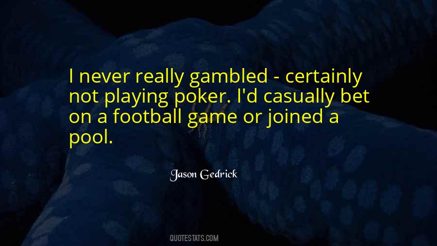 Quotes About The Game Of Pool #107583