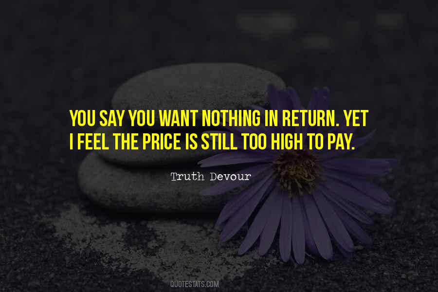 Price Of Friendship Quotes #859154