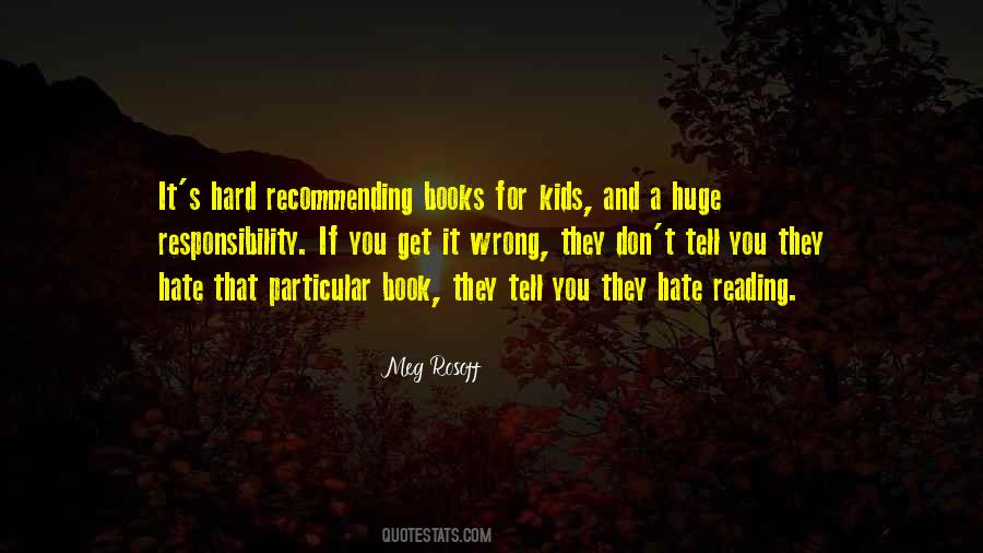 Hate Books Quotes #339800