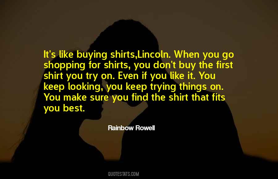 Quotes About The Shopping #500251