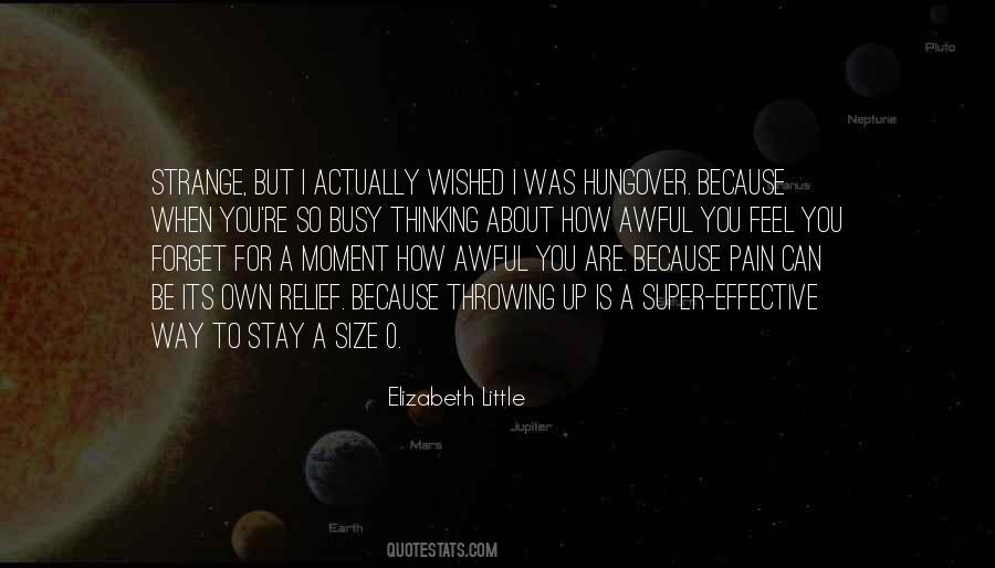 I Feel Strange Quotes #282708