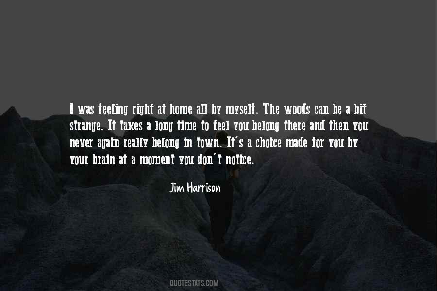I Feel Strange Quotes #301826