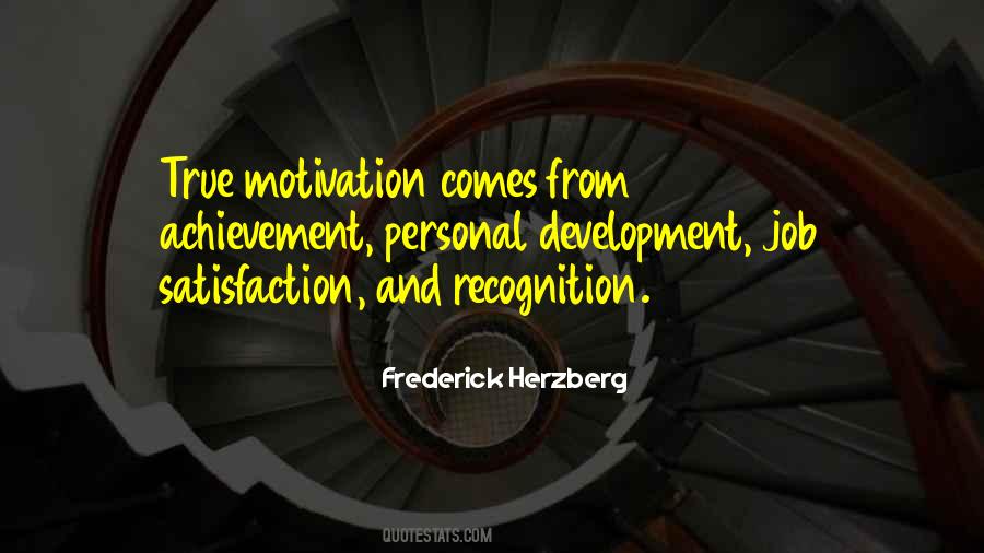 Achievement Motivation Quotes #1339296