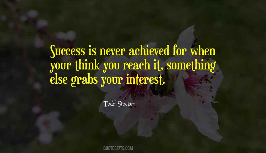 Achievement Motivation Quotes #214608