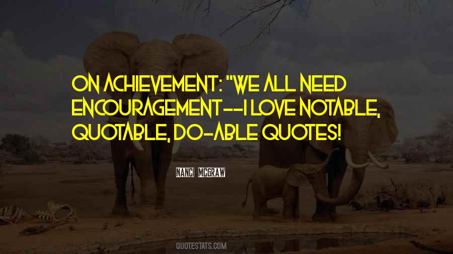Achievement Motivation Quotes #381788