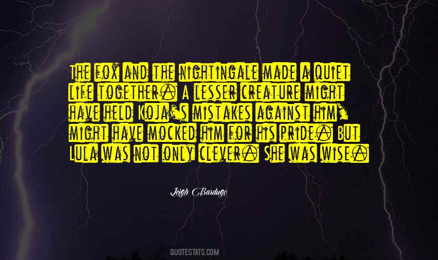Clever Fox Quotes #787759