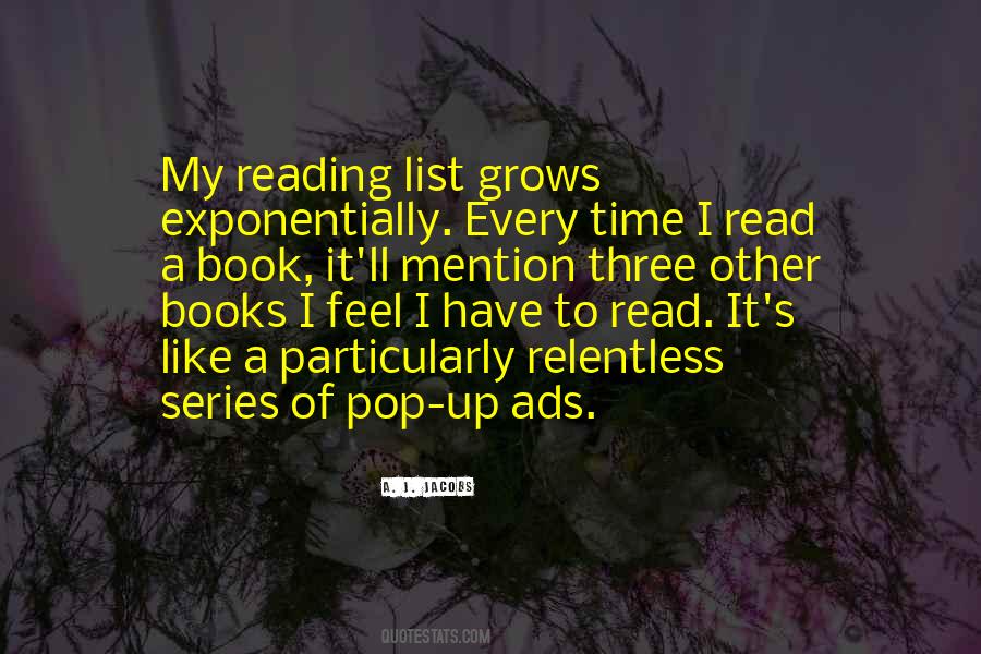 Like Reading Books Quotes #1325342