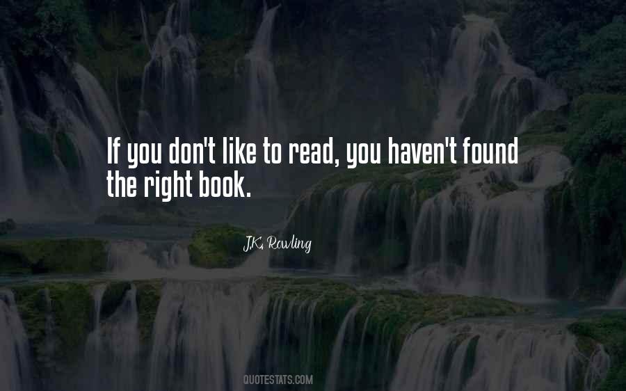 Like Reading Books Quotes #176319