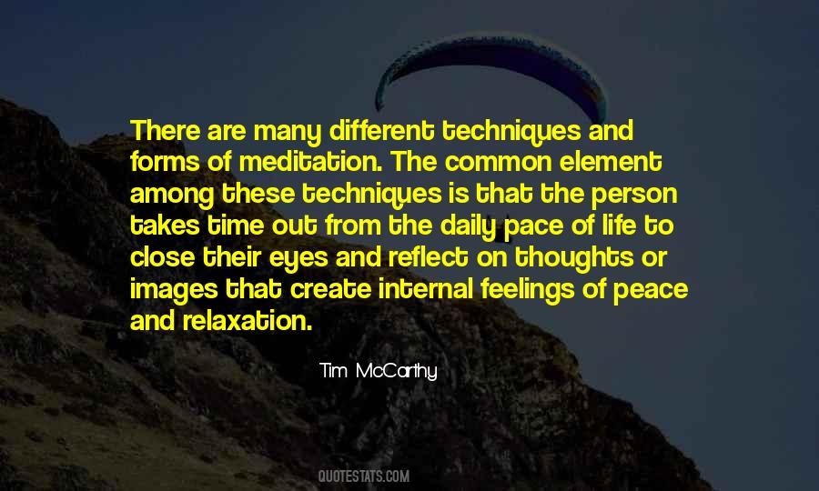 Peace Relaxation Quotes #128744