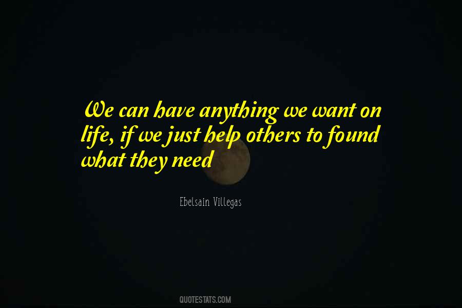 Need To Help Others Quotes #1124801