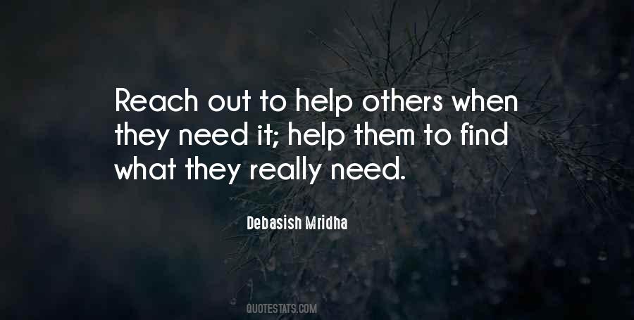 Need To Help Others Quotes #116982