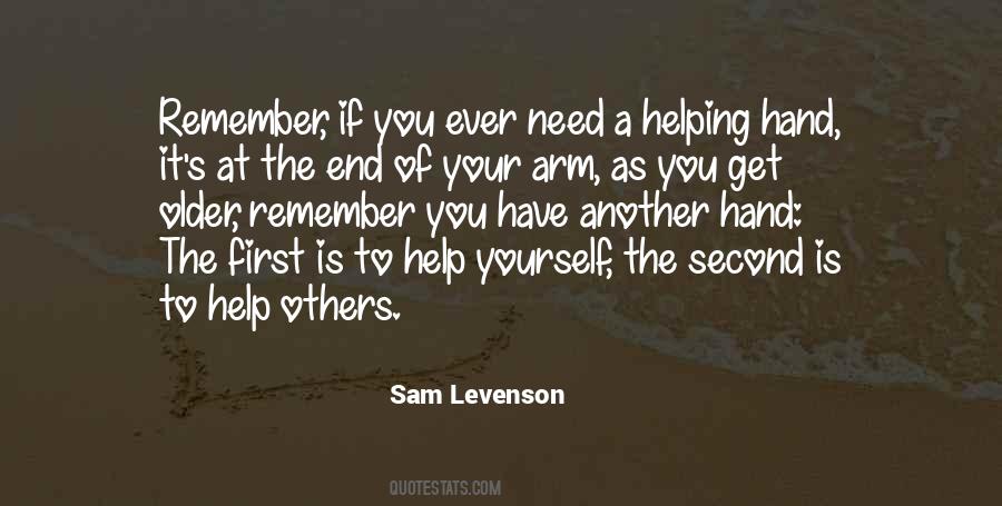 Need To Help Others Quotes #494832