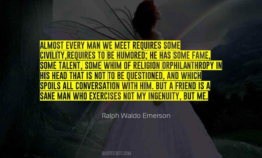 Men Friendship Quotes #1763356