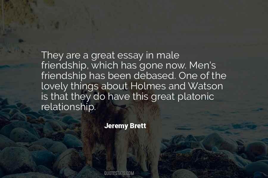 Men Friendship Quotes #493949
