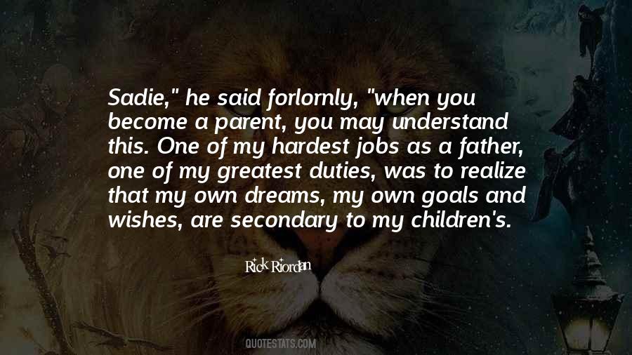 When You Become A Parent Quotes #37465