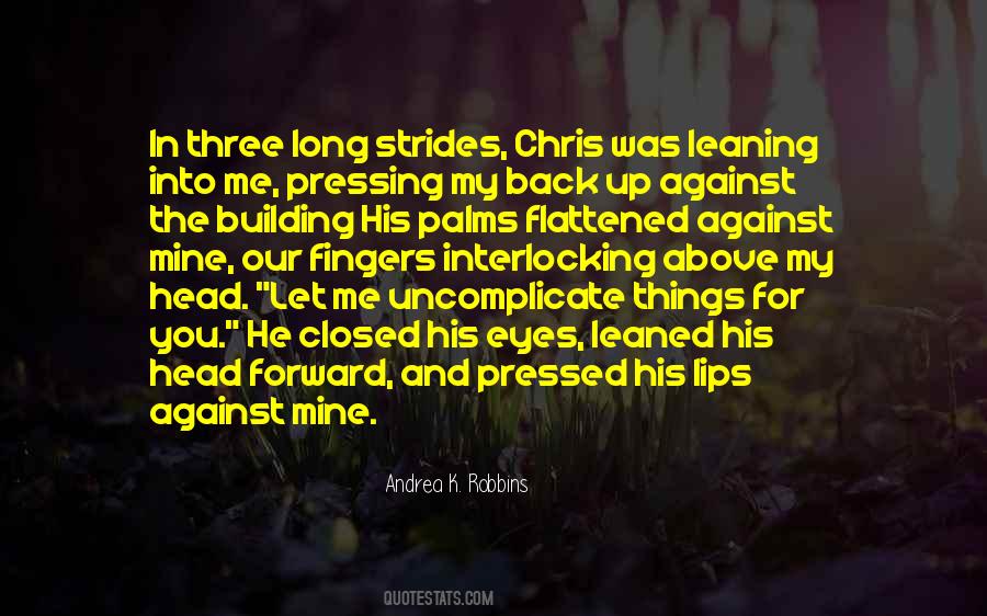 Eyes Forward Quotes #23319