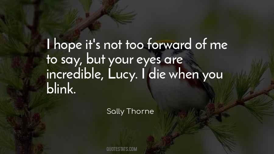 Eyes Forward Quotes #392388