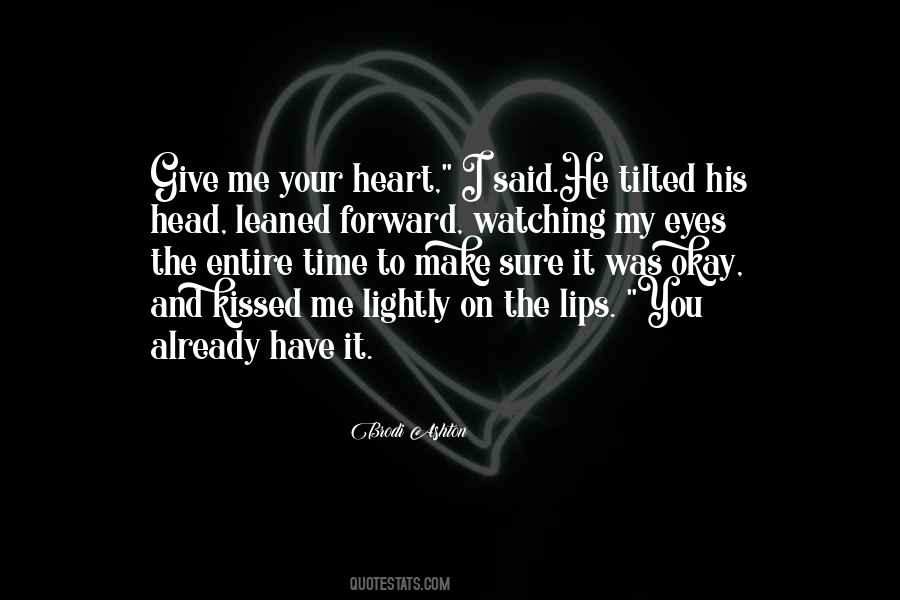 Eyes Forward Quotes #719350