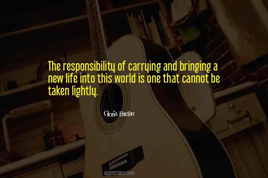 New Responsibility Quotes #1226456