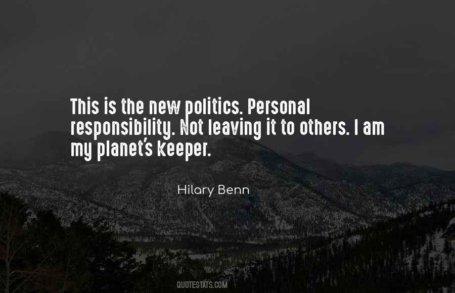 New Responsibility Quotes #1666195