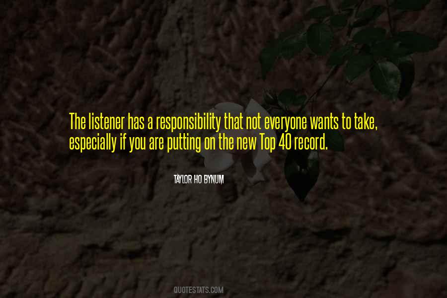 New Responsibility Quotes #694426