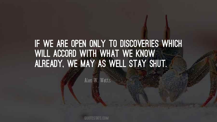 Stay Open Quotes #612294