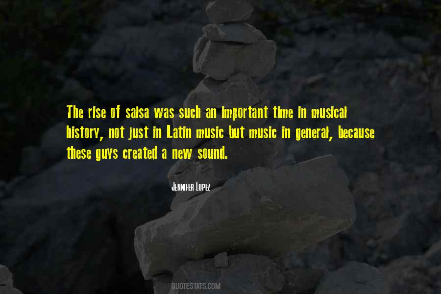 Quotes About The History Of Music #1290471