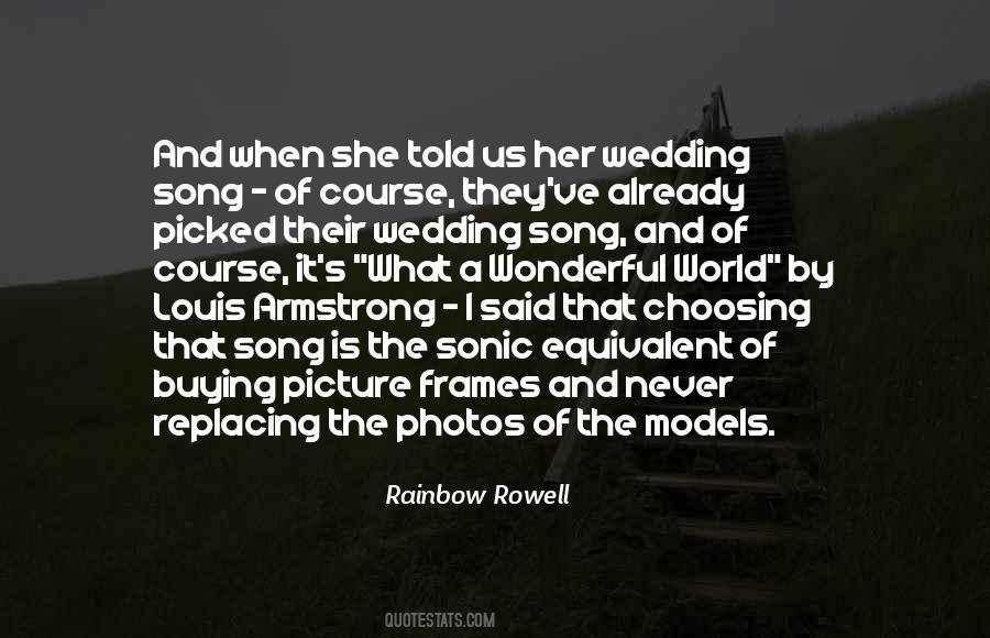Wonderful Wedding Quotes #1812525