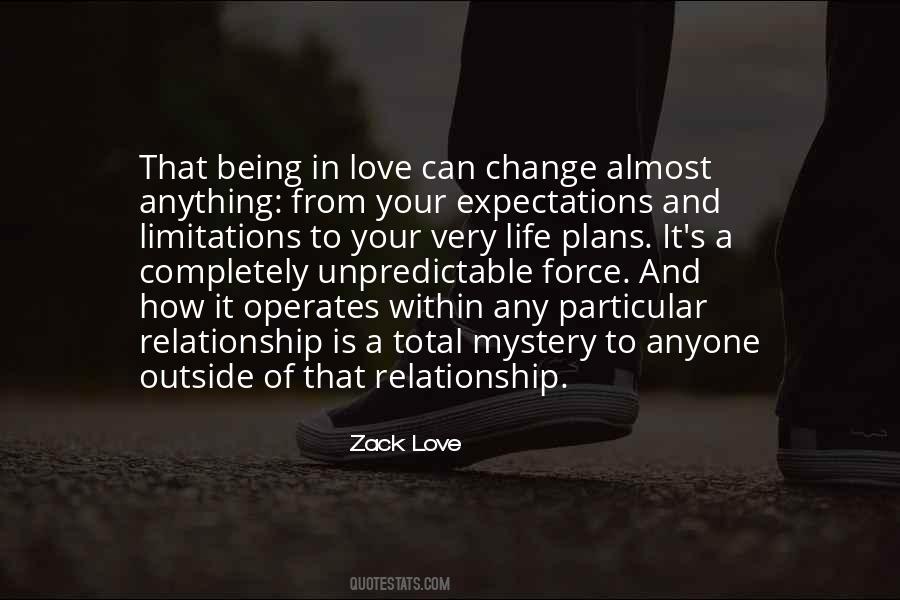 Change In Relationship Quotes #1783968