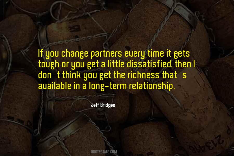 Change In Relationship Quotes #860127
