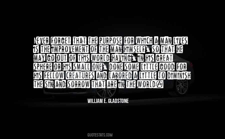 Purpose In The World Quotes #458066
