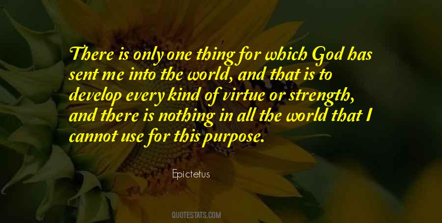Purpose In The World Quotes #543227