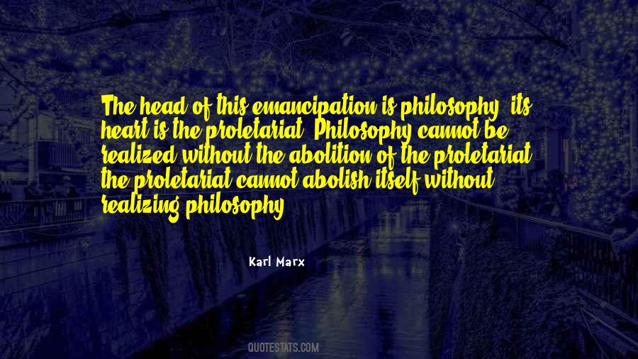 Karl Marx Philosophy Quotes #495435