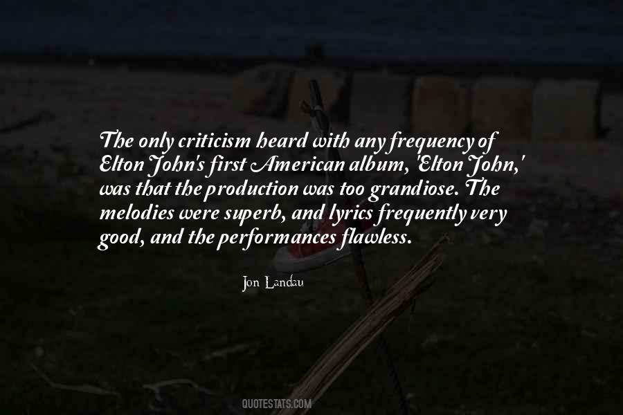 Good Production Quotes #365796