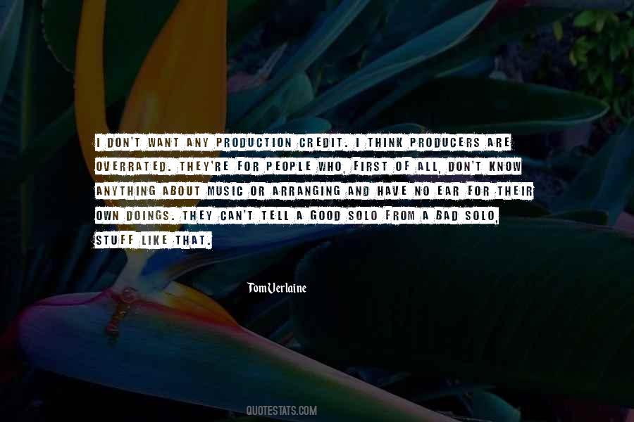 Good Production Quotes #889130