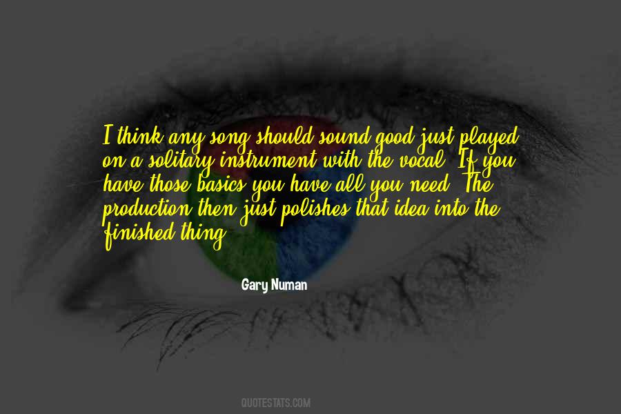 Good Production Quotes #919197