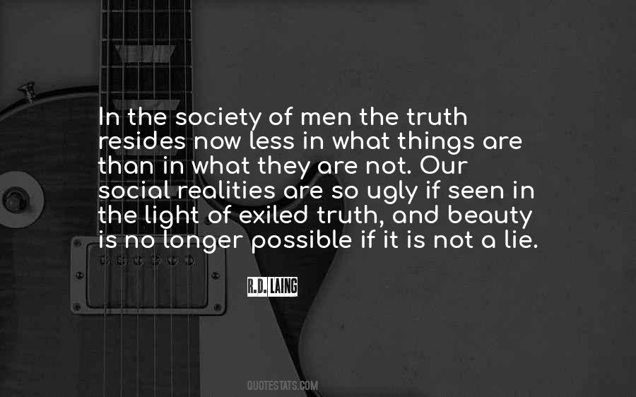 Society Reality Quotes #1232278