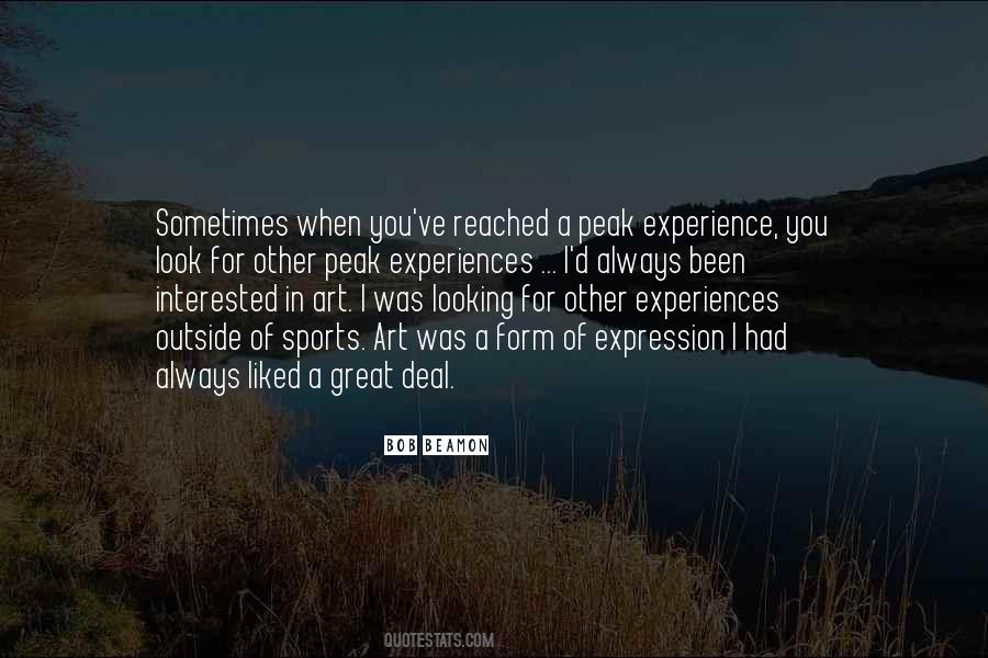 Quotes About Great Experiences #1226246