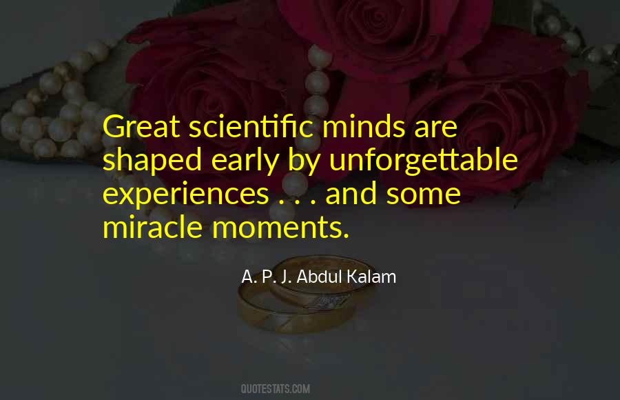 Quotes About Great Experiences #702153