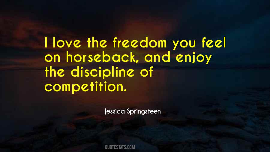 Discipline Freedom Quotes #528191