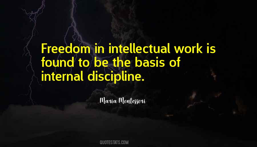 Discipline Freedom Quotes #821171