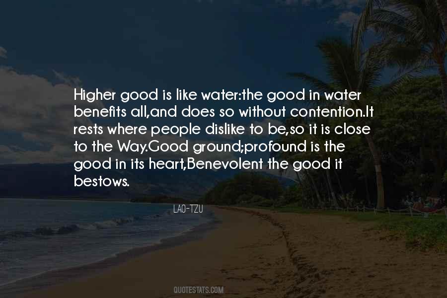 I Was Benevolent And Good Quotes #1364301