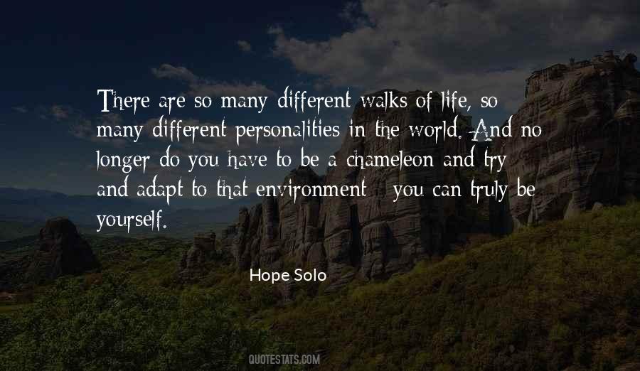 Try To Be Different Quotes #1209612