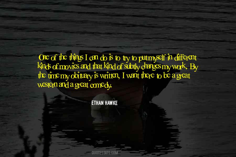 Try To Be Different Quotes #1464145
