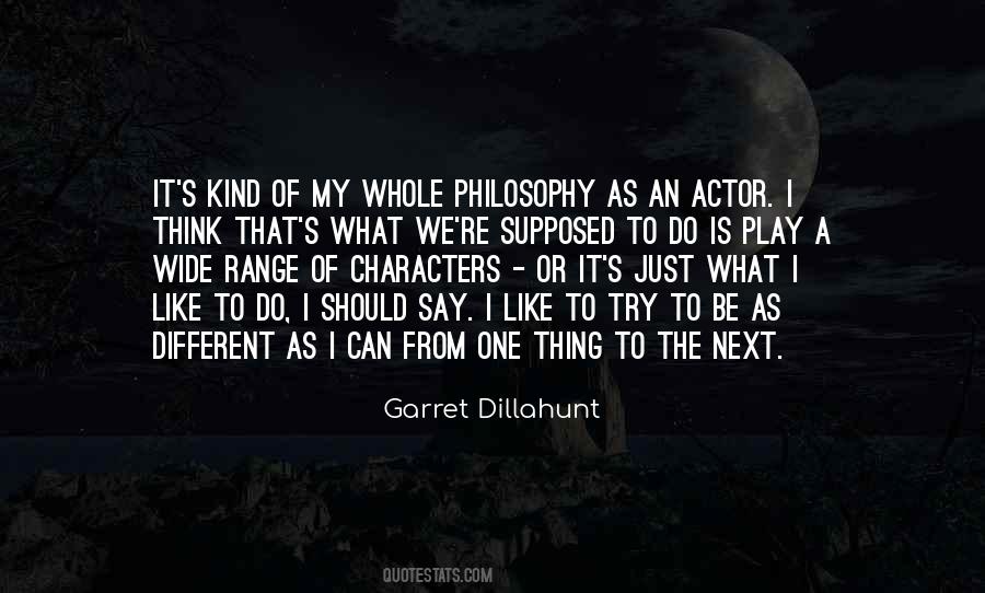 Try To Be Different Quotes #1603458